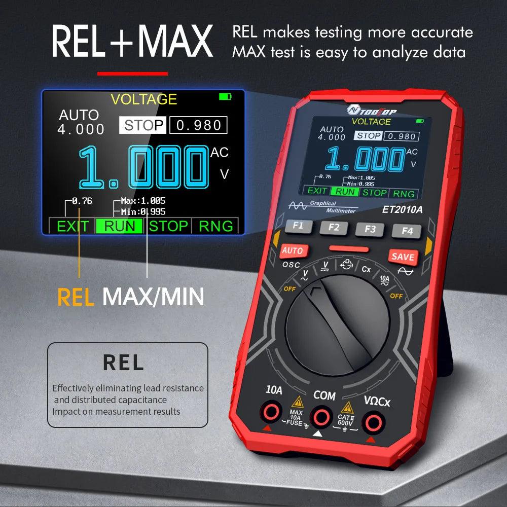 2 In 1 Digital Multimeter & Oscilloscope