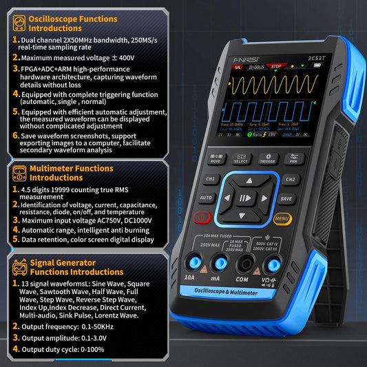 Dual Channel Oscilloscope 2C53T