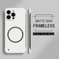 Frameless Magnetic Slim Case For Magsafe iPhone 12 11 Pro 11Pro 12Pro Xs Max 12 Mini Wireless Charging PC Matte Back Cover