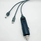 FOR Starlink Mini 3-in-1 To DC Power Cable,Mini Type-c Charging Cable Three-in-one To DC Power