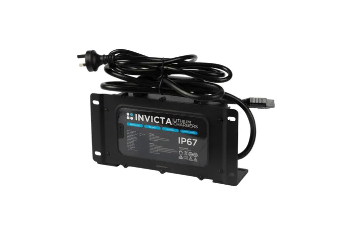 Invicta Lithium Heavy Duty IP67 Charger 24V 20Amp