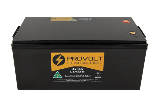 Provolt Compact 470ah Deep Cycle Lithium Battery