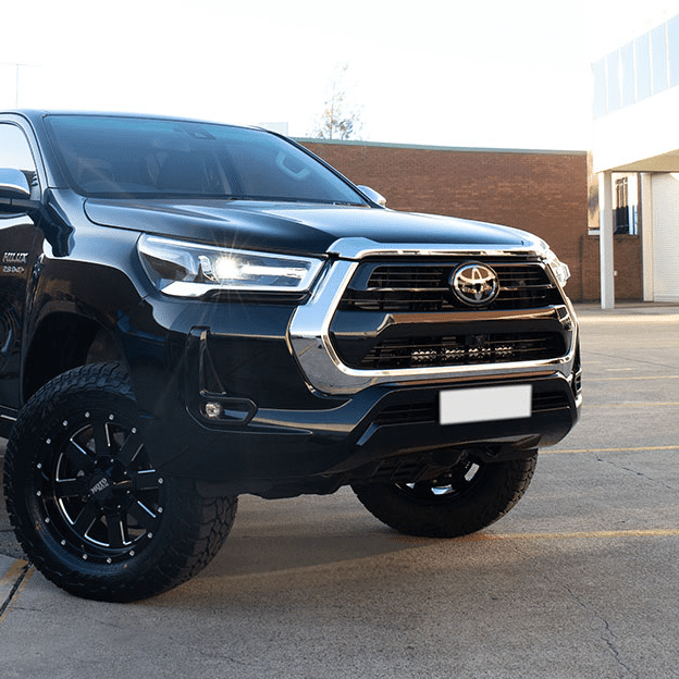 Toyota Hilux N80 2015-2020 Behind Grille Light Bar Kit